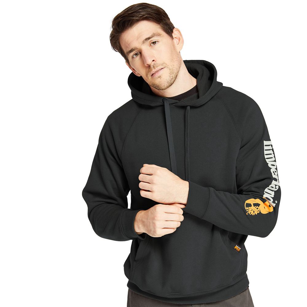 Hanorac Timberland Barbati Negrii - Pro® Hood Honcho Sport Hoodie - Romania - VASTZB954